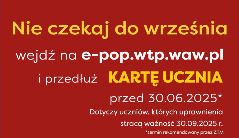 Karty Ucznia i e-legitymacje w roku szkolnym 2025/2026
