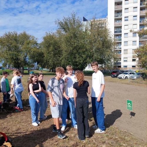 Sianie Łąki - skwer przy Modlińskiej