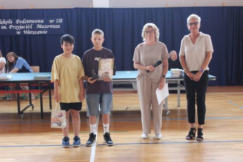 Rozdanie nagród i dyplomów - II semestr